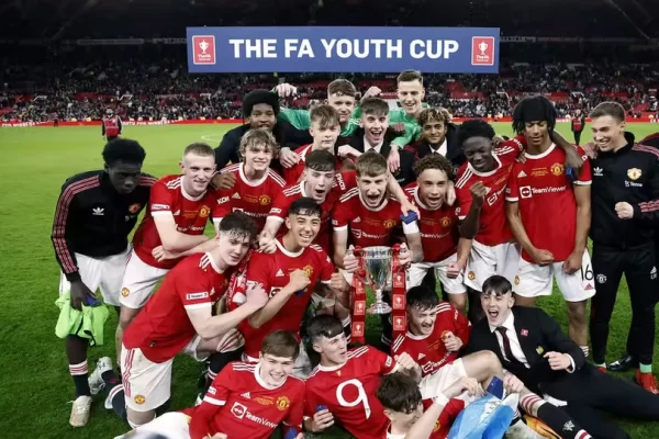 Ghost player copied Ronaldo's delight in FA Youth Cup final